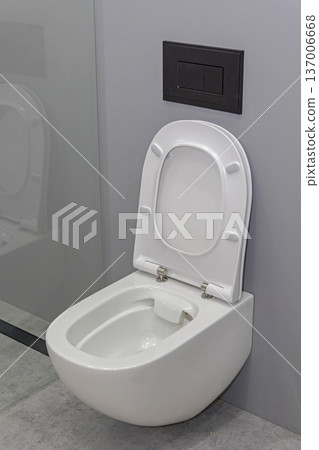 Open Toilet Seat WC 137006668