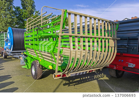 Towed Trailer Forage Harvester Towed Trailer Forage Harvester 137006693