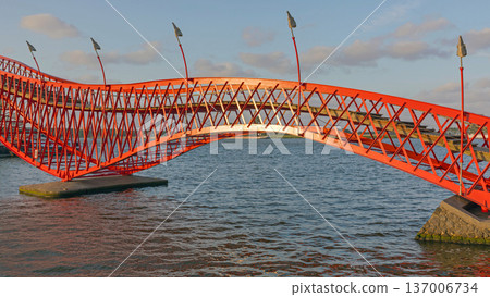 Python Bridge Arch Amsterdam Python Bridge Arch Amsterdam 137006734