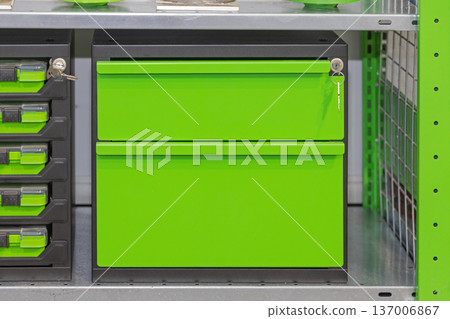 Lockable Drawers Cabinet Shelf 137006867