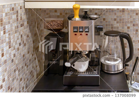 Coffee station at home 137008099