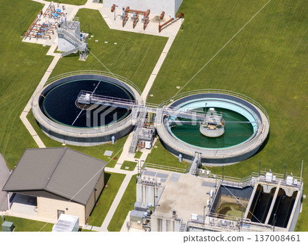 Water treatment facility using advanced technology to purify water, making it safe for drinking and returning it clean to environment Water treatment facility using advanced technology to purify water, making it safe for drinking and returning it clean to environment 137008461