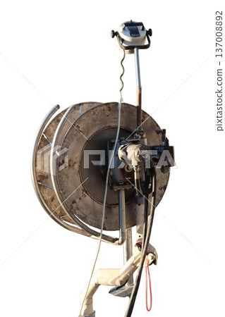 Industrial hose reel equipment for heavy duty operations 137008892