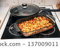 Casserole of Cauliflower with Chicken and Vegetables. 137009011