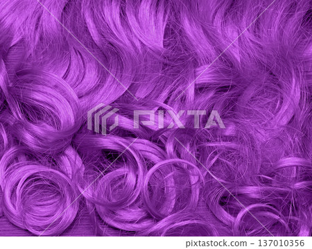 Purple coloured hair Purple coloured hair 137010356