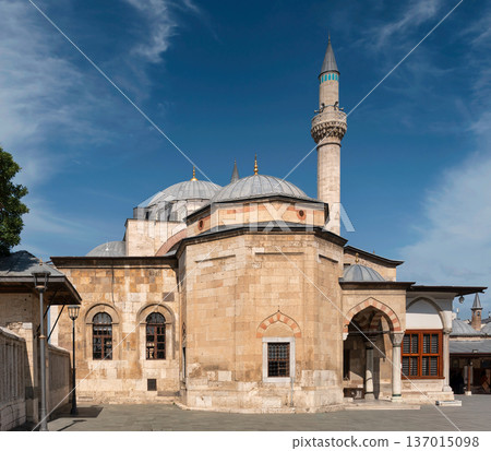 Tomb of Hurrem Pasha, Mevlana Complex, Konya, Turkey, Islamic architecture 137015098