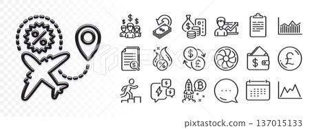 Calendar, Wallet and Money diagram line icons for web app. Glare of light effect. Message icon. Pack of Hot loan, Leader run, Bitcoin project pictogram icons. Vector Calendar, Wallet and Money diagram line icons for web app. Glare of light effect. Message icon. Pack of Hot loan, Leader run, Bitcoin project pictogram icons. Vector 137015133
