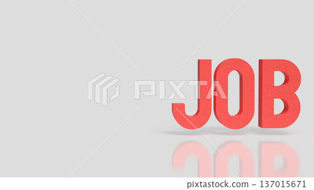 Employment Opportunity and Career Growth Concept 3d render. 137015671