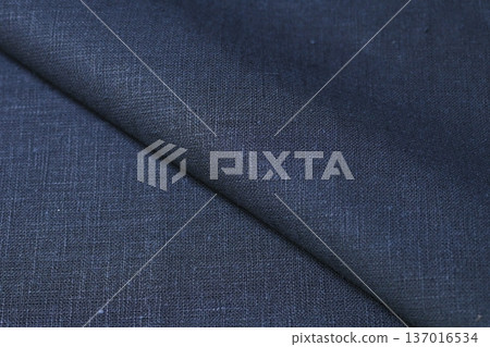 black hemp viscose natural fabric cloth color, sackcloth rough texture of textile fashion black hemp viscose natural fabric cloth color, sackcloth rough texture of textile fashion 137016534
