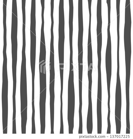 Seamless Wavy Stripe Pattern Background with Hand Drawn Vertical Lines. Minimal Abstract Texture for Wallpaper, Textile, Fabric, Modern Design. Trendy Striped Patterns Collection. Vector Illustration Seamless Wavy Stripe Pattern Background with Hand Drawn Vertical Lines. Minimal Abstract Texture for Wallpaper, Textile, Fabric, Modern Design. Trendy Striped Patterns Collection. Vector Illustration 137017225