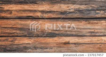 Rustic Wood Texture Background Aged Planked Boards for Design Rustic Wood Texture Background Aged Planked Boards for Design 137017457
