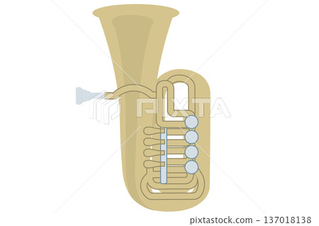 簡單的低音號圖標 137018138