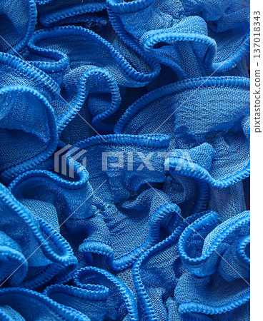 Blue fashion textile pattern background Blue fashion textile pattern background 137018343