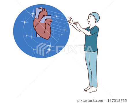 Technology, doctors diagnose with 3D images Technology, doctors diagnose with 3D images 137018735