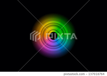Circular background material 137018764