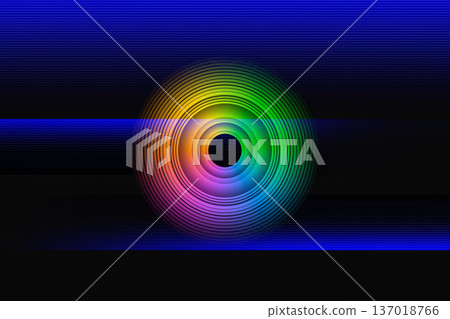 Circular background material Circular background material 137018766