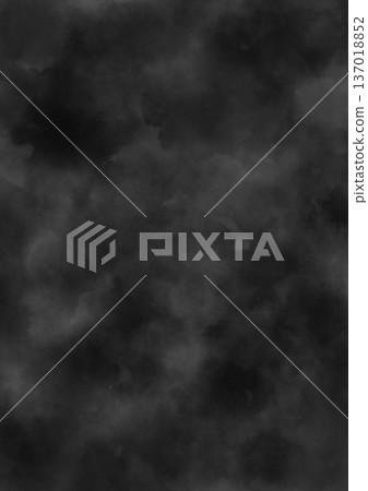 A spooky, hazy gray background image with watercolor paint smudges 137018852