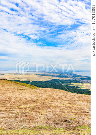 從秋田縣男鹿市幹峰山眺望 137018892