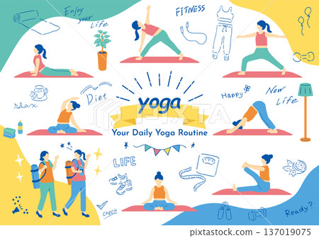 瑜珈訓練場景 137019075