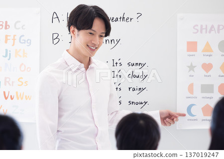 Education: English conversation teacher 137019247