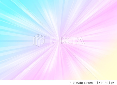 Colorful radial geometric pattern Colorful radial geometric pattern 137020146