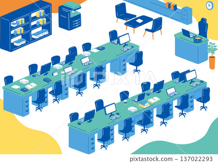 Office workspace Office workspace 137022293