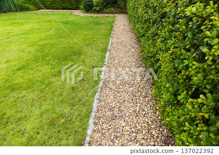 Splash Strips are the narrow band of gravel installed in between lawn and wall of house. Splash Strips are the narrow band of gravel installed in between lawn and wall of house. 137022392