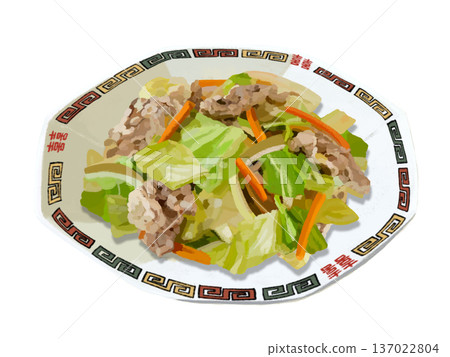 炒蔬菜（中式菜餚） 137022804