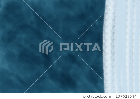 Illustration material: Light blue stripes on a navy background Illustration material: Light blue stripes on a navy background 137023584