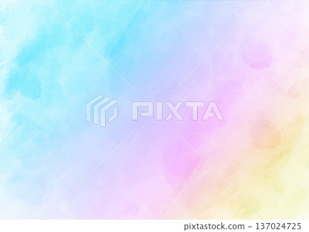 色彩繽紛的抽像水彩畫 色彩繽紛的抽像水彩畫 137024725