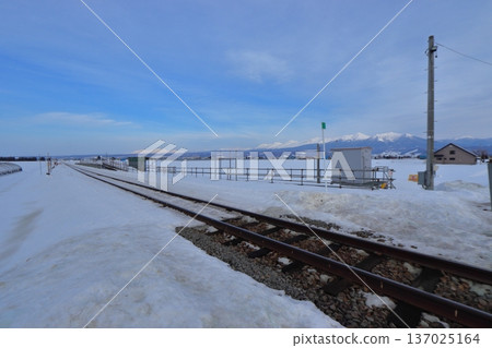 薰衣草農場車站正在拆除（北海道中富良野町） 137025164