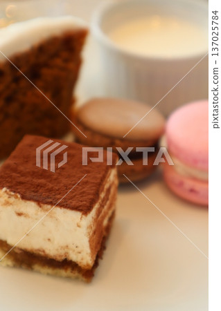 Delicious cake buffet Delicious cake buffet 137025784