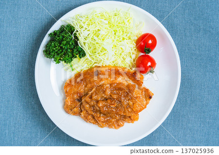 pork ginger pork ginger 137025936