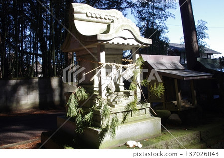 Stone shrine Stone shrine 137026043