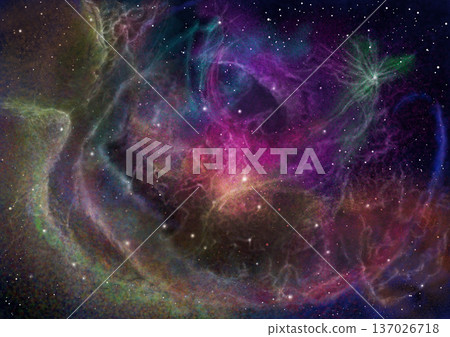 A shining, chaotic nebula 137026718