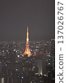 東京鐵塔與夜景：璀璨的城市景觀 137026767