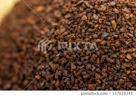 Coffee powder texture Coffee powder texture 137028345
