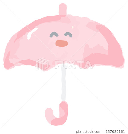 June watercolor illustration series for kindergartens and nurseries | Smiling Umbrella June watercolor illustration series for kindergartens and nurseries | Smiling Umbrella 137029161