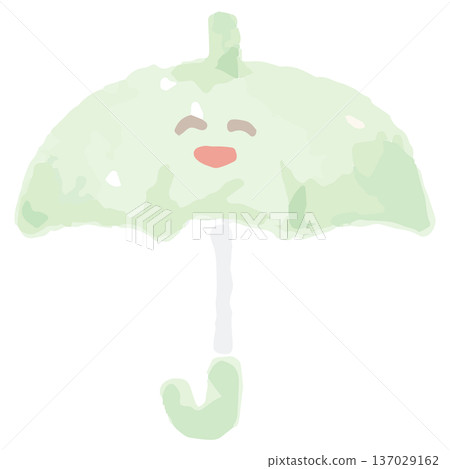 June watercolor illustration series for kindergartens and nurseries | Smiling Umbrella June watercolor illustration series for kindergartens and nurseries | Smiling Umbrella 137029162