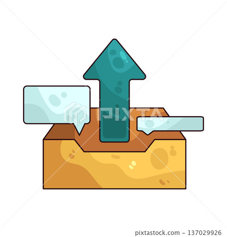 Illustration of Outbox 137029926