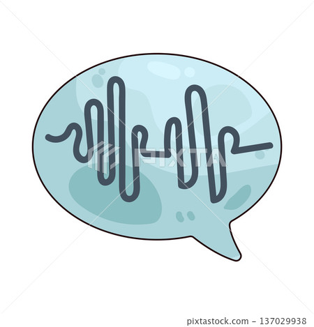 Illustration of Speech Bubble Illustration of Speech Bubble 137029938