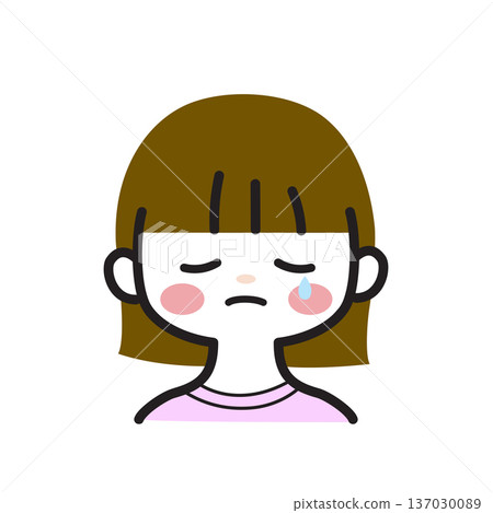 哭泣的女孩 137030089