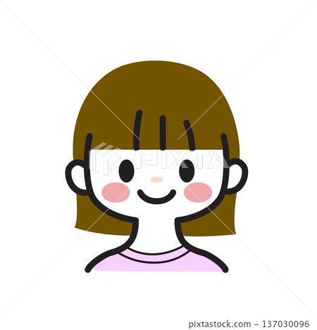 微笑的女孩 137030096