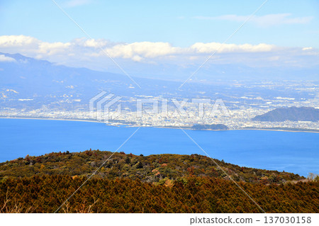 View of Numazu Station and the Numazu Port area (Numazu City, Shizuoka Prefecture) [February 2026] 137030158