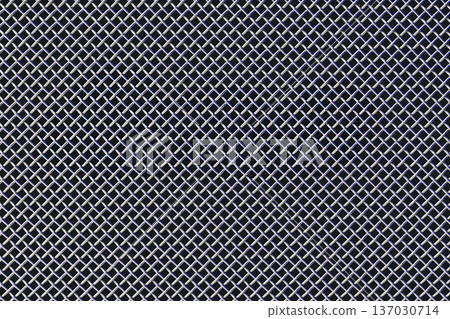 Abstract black metallic mesh texture for background. Abstract black metallic mesh texture for background. 137030714