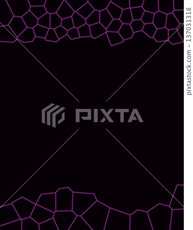 Magenta Cellular Structure Abstract with Integrated Copyspace Magenta Cellular Structure Abstract with Integrated Copyspace 137031318