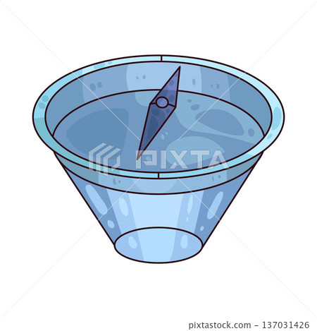 Illustration of AR Compass Illustration of AR Compass 137031426