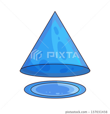 Illustration of 3D Object Illustration of 3D Object 137031438