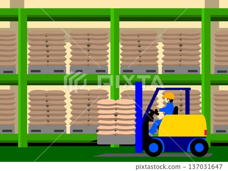 Warehouse work 137031647