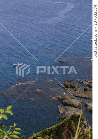 Shimatake海岸的積丹藍 137032574